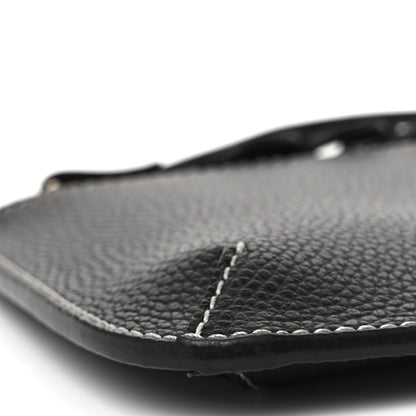 Chloe Grained Calfskin Small Darryl Pouch Black 6 of 7