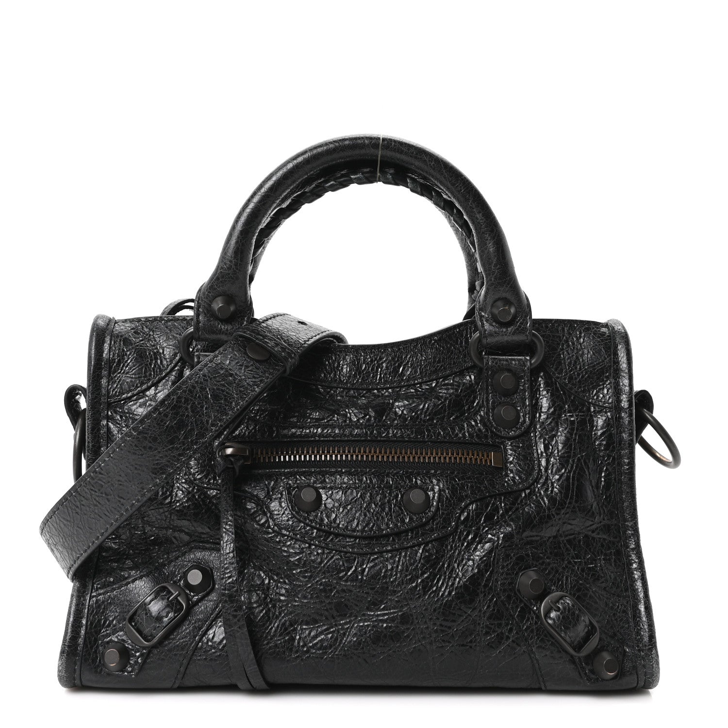 Balenciaga Agneau Arena Classic Hardware Le City Mini Black 1 of 11