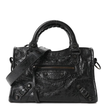 Balenciaga Agneau Arena Classic Hardware Le City Mini Black 1 of 11