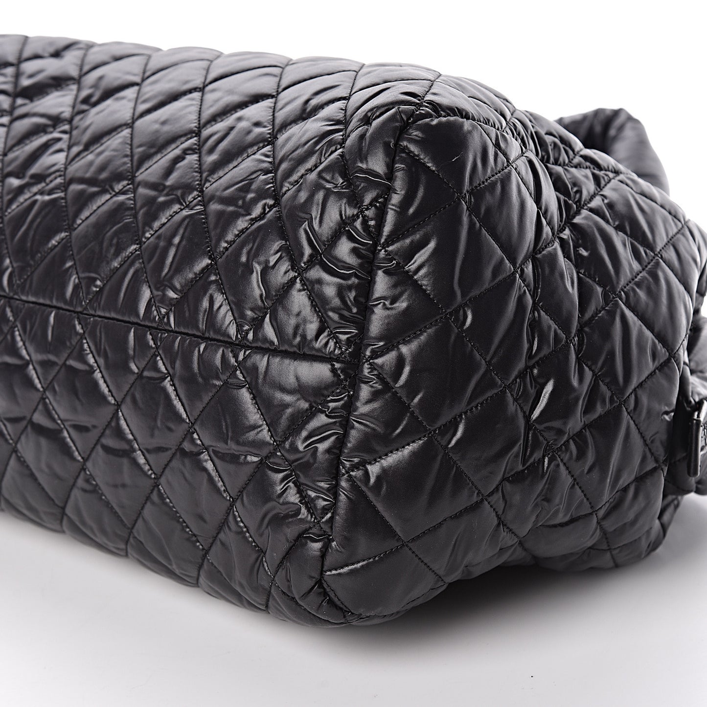 Nylon Coco Cocoon Bowler Black