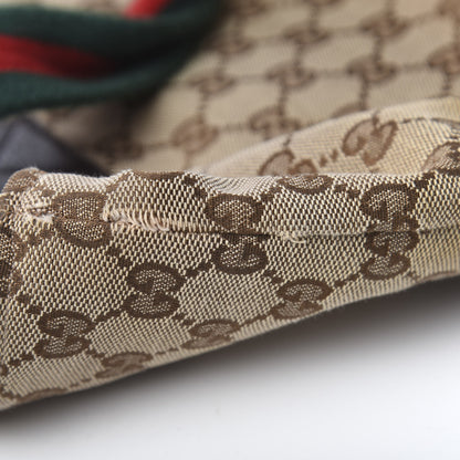 Gucci Monogram Web Large Diaper Tote Brown 11 of 20