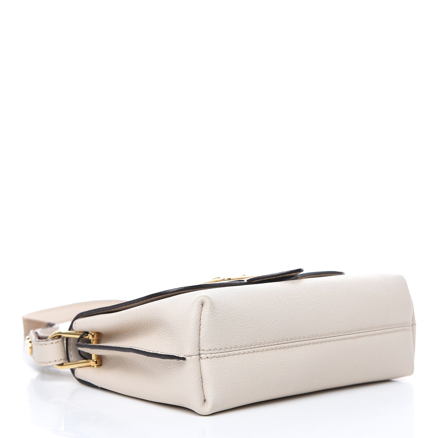 Soft Grain Calfskin Small Medley Crossbody Limestone