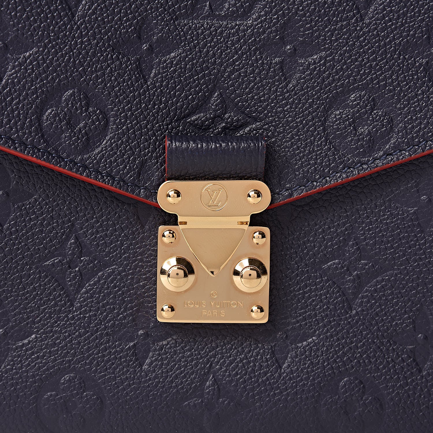 Louis Vuitton Empreinte Pochette Metis Marine Rouge 10 of 11