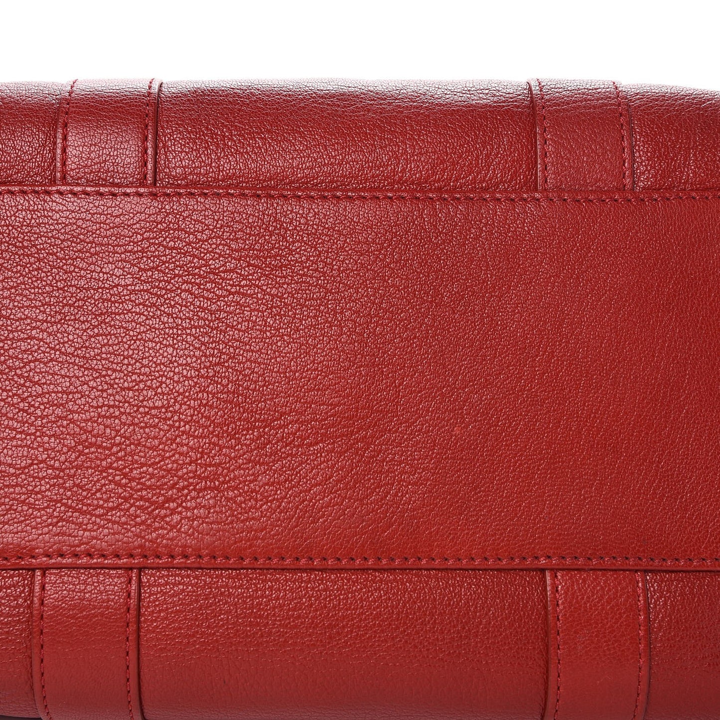 Soft Grain Calfskin Small Bayswater Poppy Red