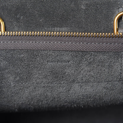 Celine Grained Calfskin Nano Belt Bag Grey 6 of 9