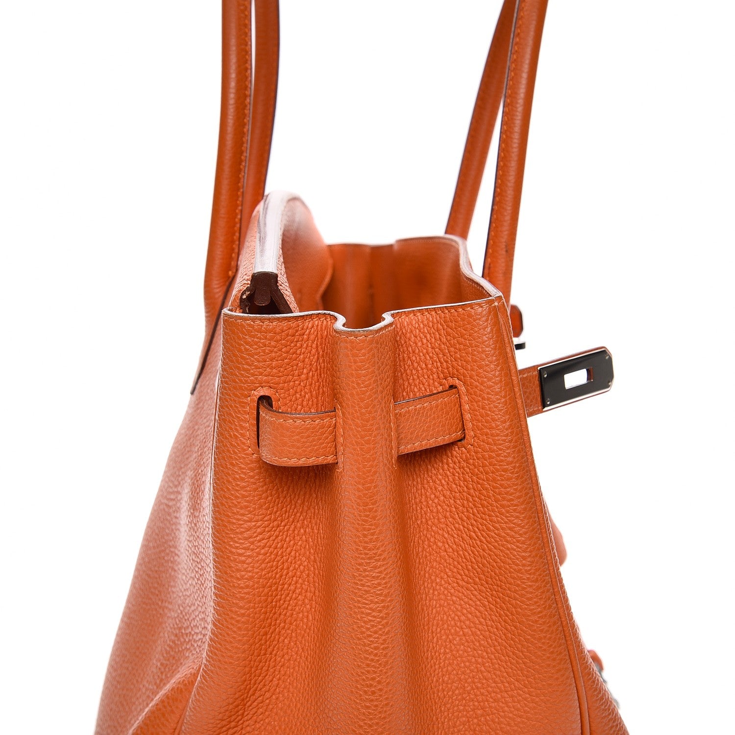 Hermes Togo Birkin 35 Orange 12 of 34