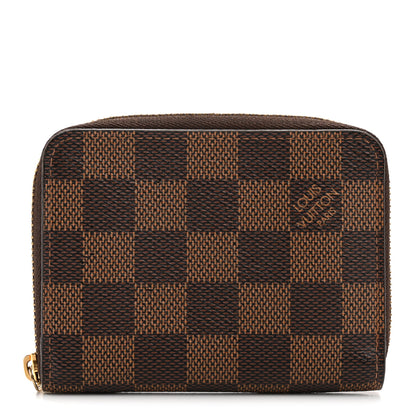 Louis Vuitton Damier Ebene Zippy Coin Purse 1 of 9