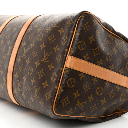 Louis Vuitton Monogram Keepall Bandouliere 50 10 of 15