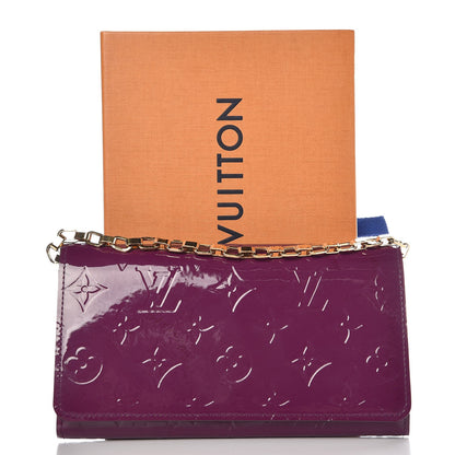 Louis Vuitton Vernis Chaine Wallet Amethyste 9 of 9