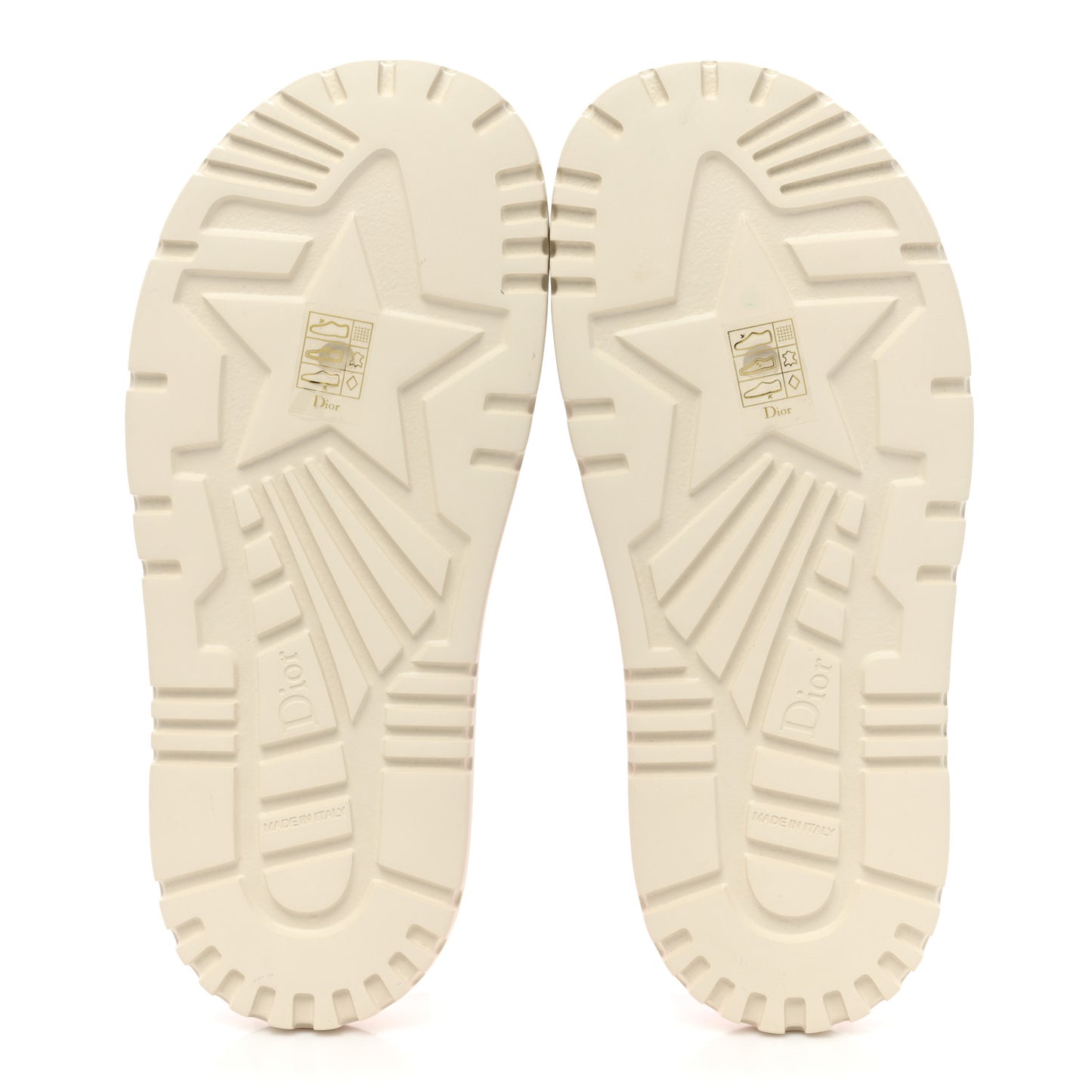 Canvas Fluo Toile de Jouy Embroidered Dway 10mm Slide Sandals 38.5 White Fuchsia