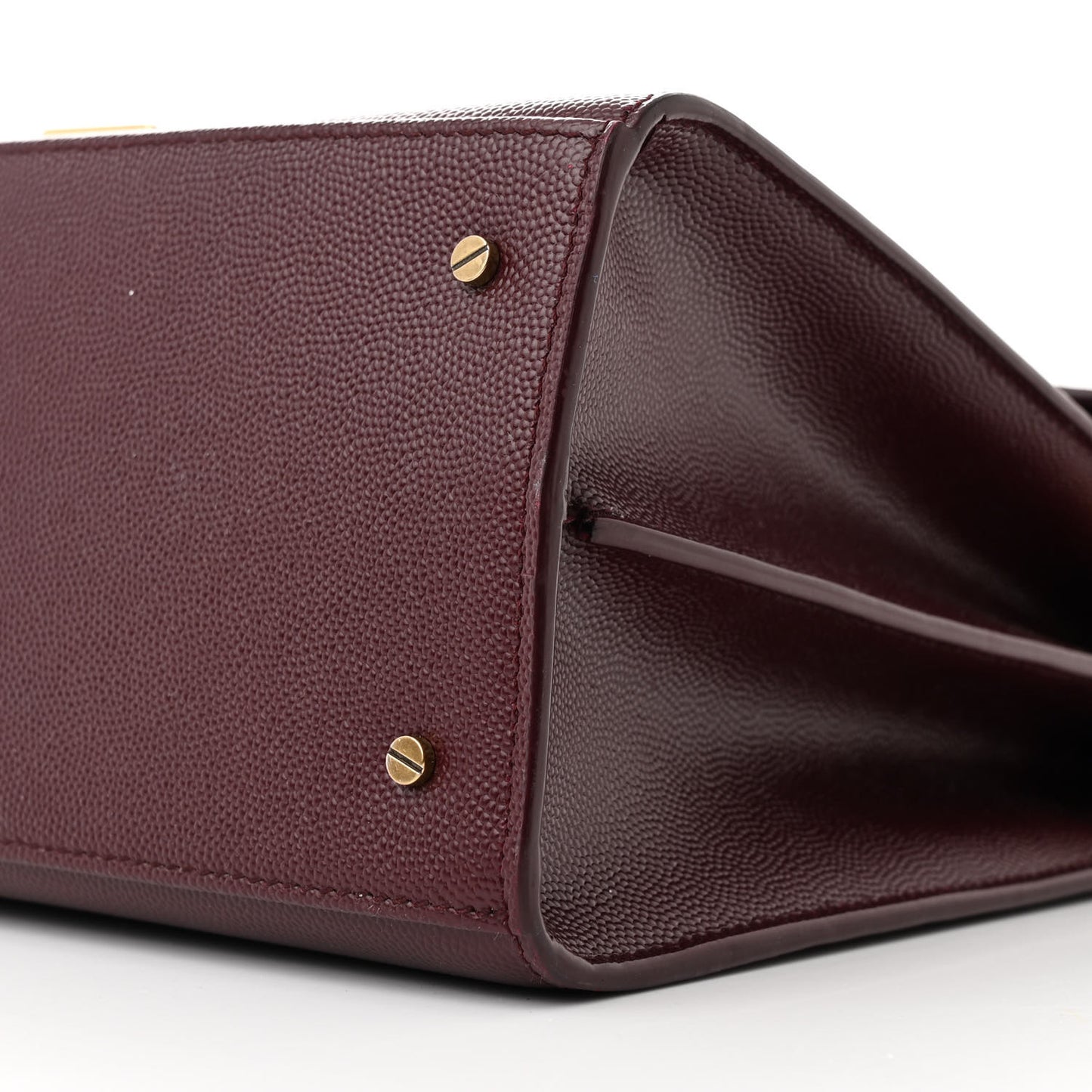Grain de Poudre Medium Classic Monogram Cassandra Top Handle Rouge Legion