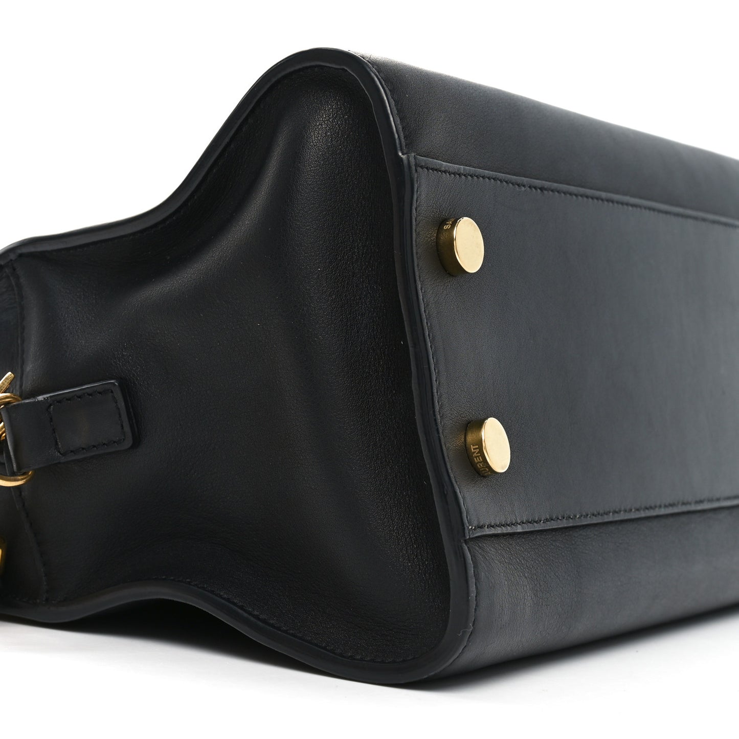 Calfskin Monogram Baby Cabas Black
