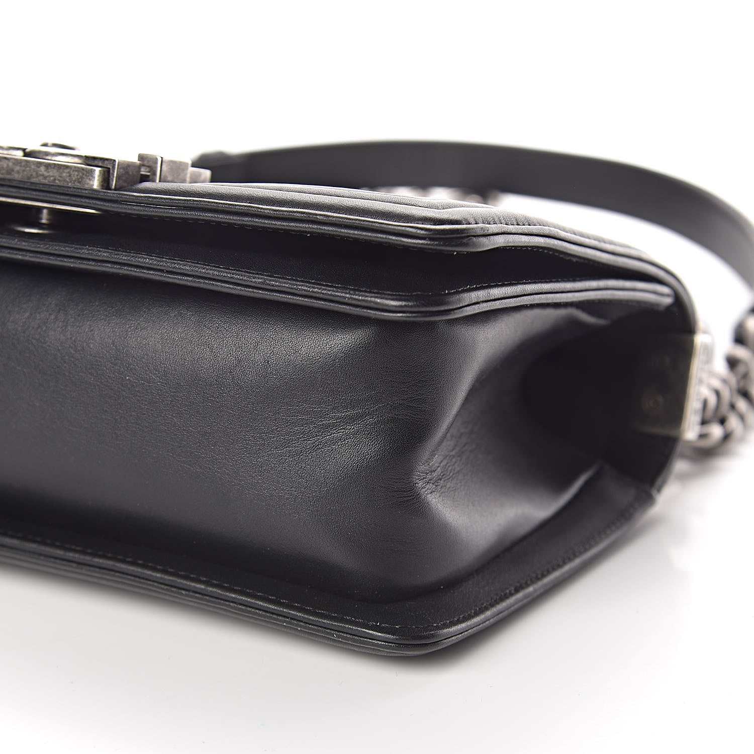 Chanel Galuchat Stingray Small Boy Flap Black 10 of 10
