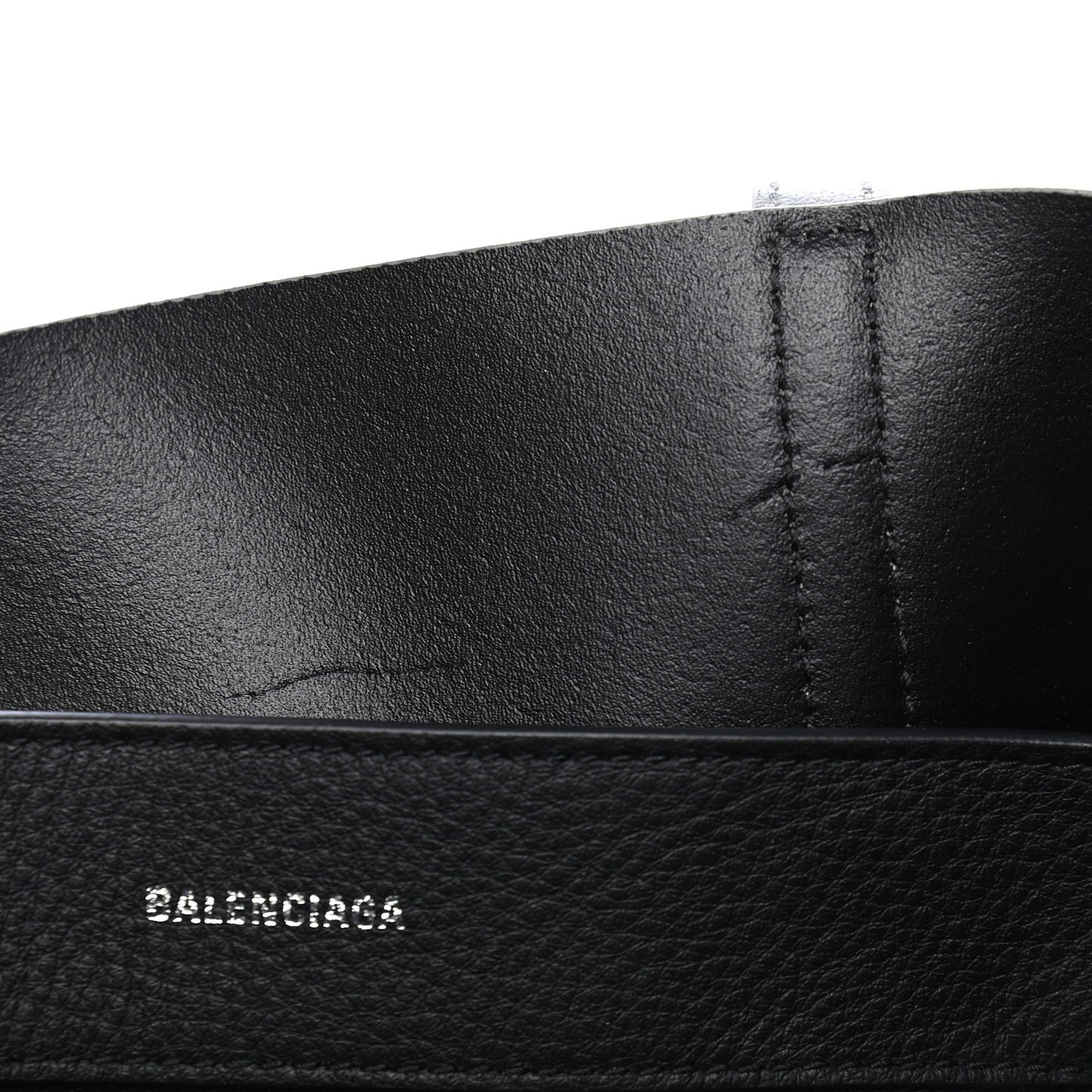 Calfskin XS Everyday Tote Balenciaga Grey Black