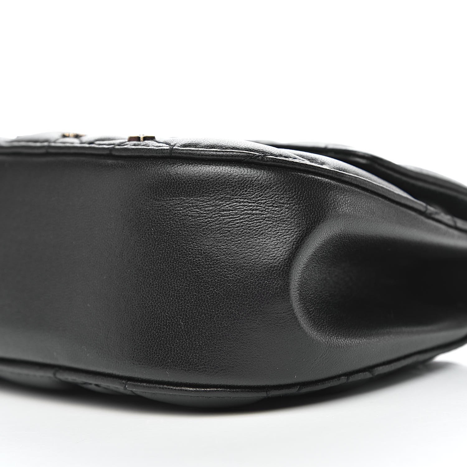 Christian Dior Calfskin Quilted Studded Star Dio(r)evolution Clutch With Chain Black 8 of 9