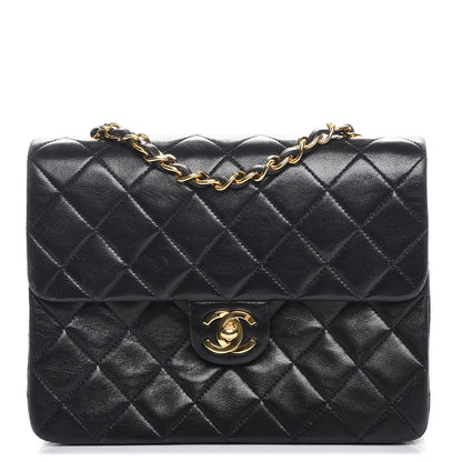 Chanel Lambskin Quilted Small Flap Black 1 of 8