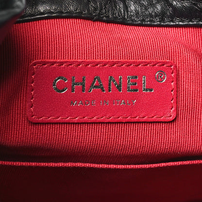 Chanel Aged Calfskin Quilted Small Gabrielle Backpack Black 6 of 11