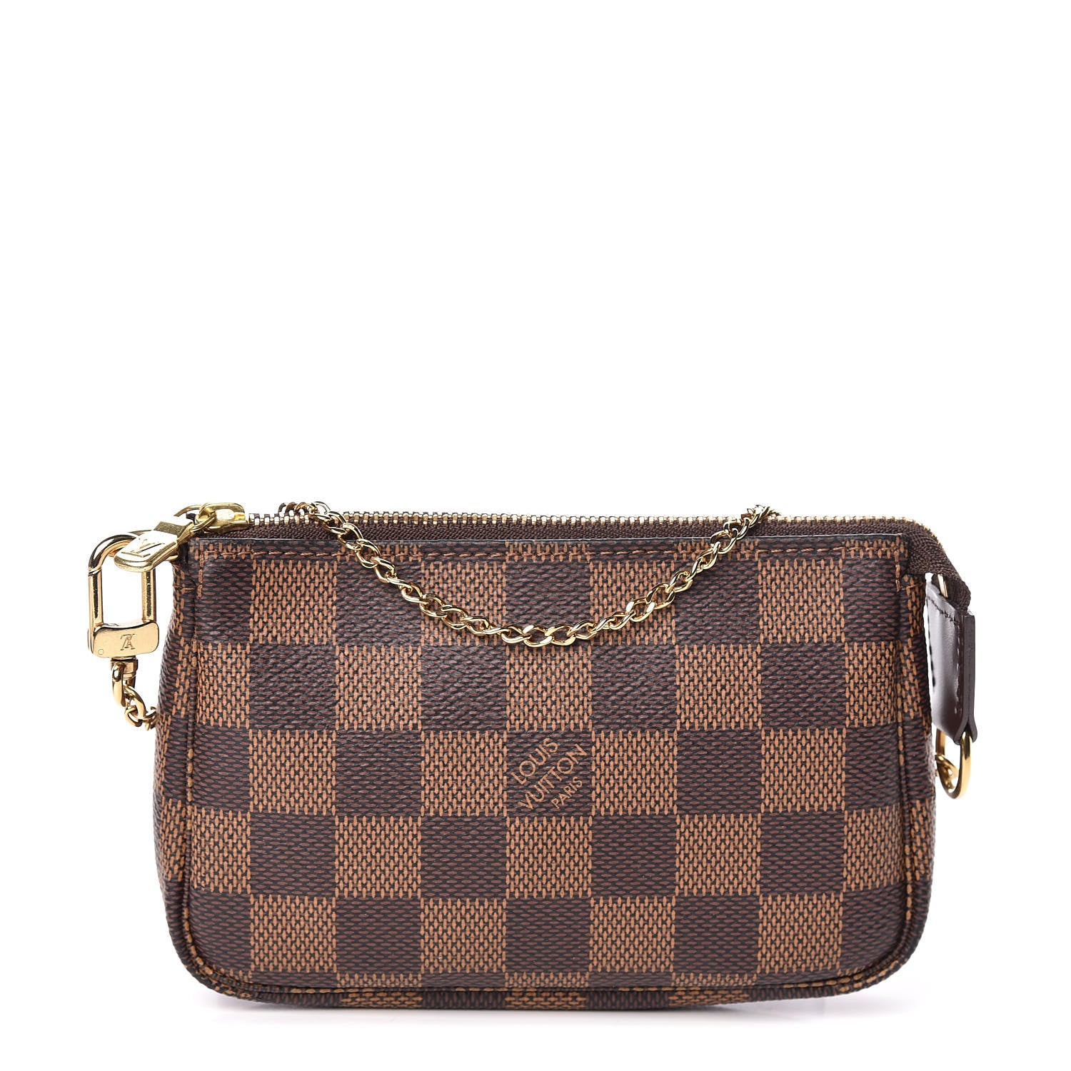 Louis Vuitton Damier Ebene Mini Pochette Accessories 1 of 8