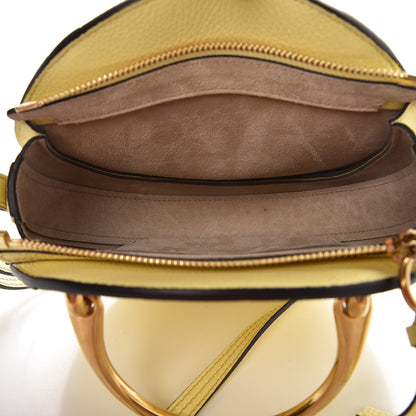 Chloe Calfskin Suede Small Pixie Bag Lemonade 5 of 8