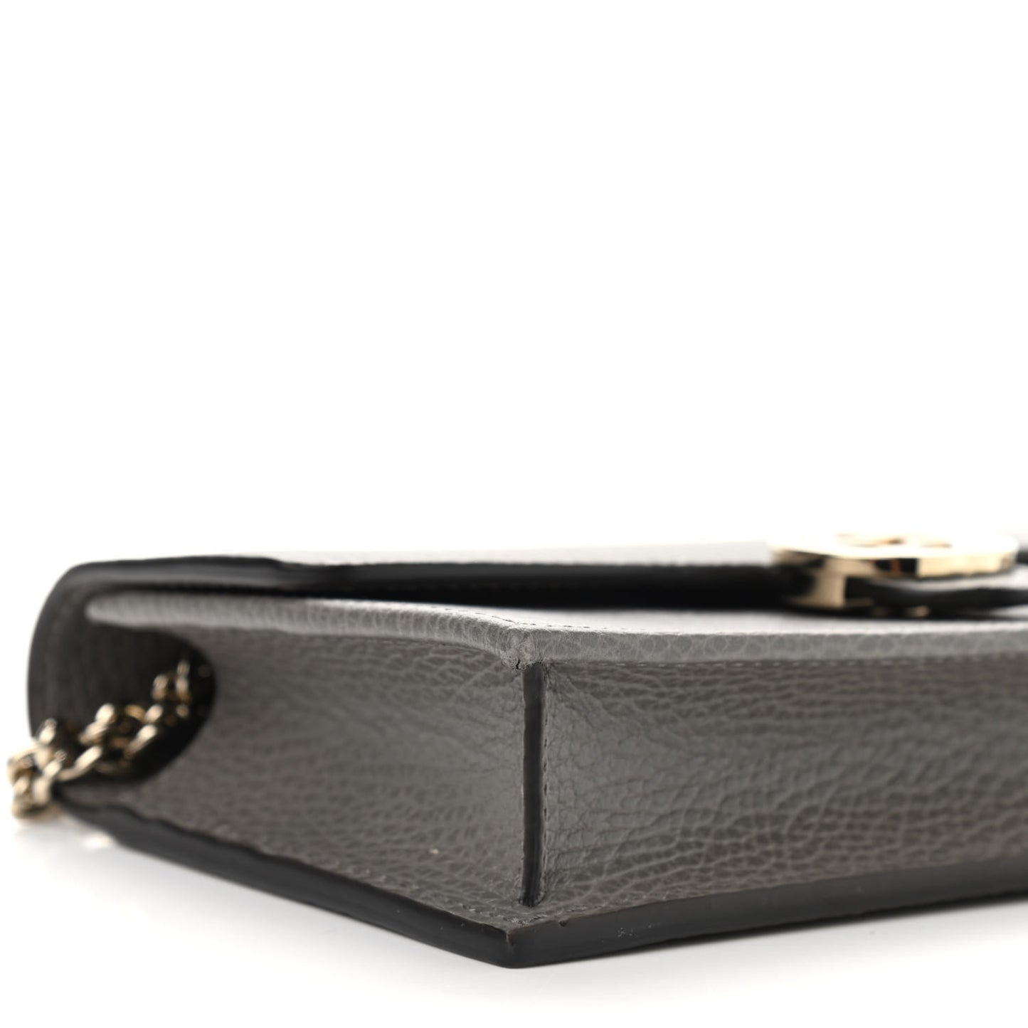 Dollar Calfskin Interlocking G Chain Wallet Loess