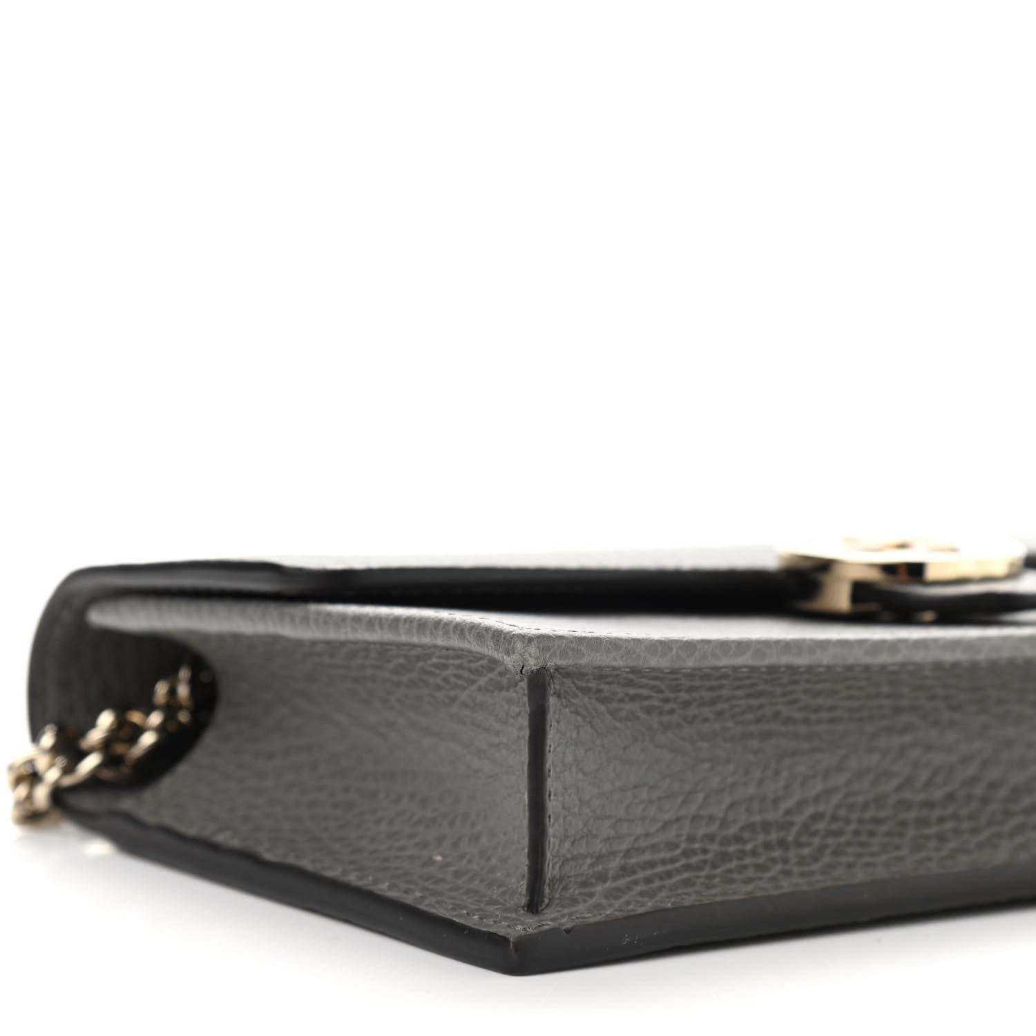 Gucci Dollar Calfskin Interlocking G Chain Wallet Loess 5 of 9