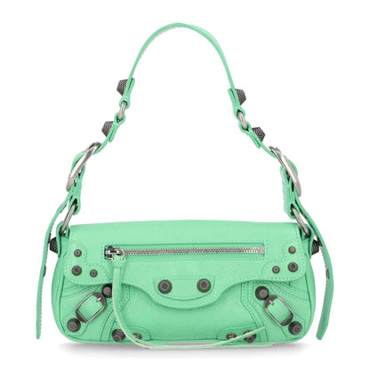 Balenciaga Agneau Arena Le Cagole Sling Bag XS Mint Green 1 of 10