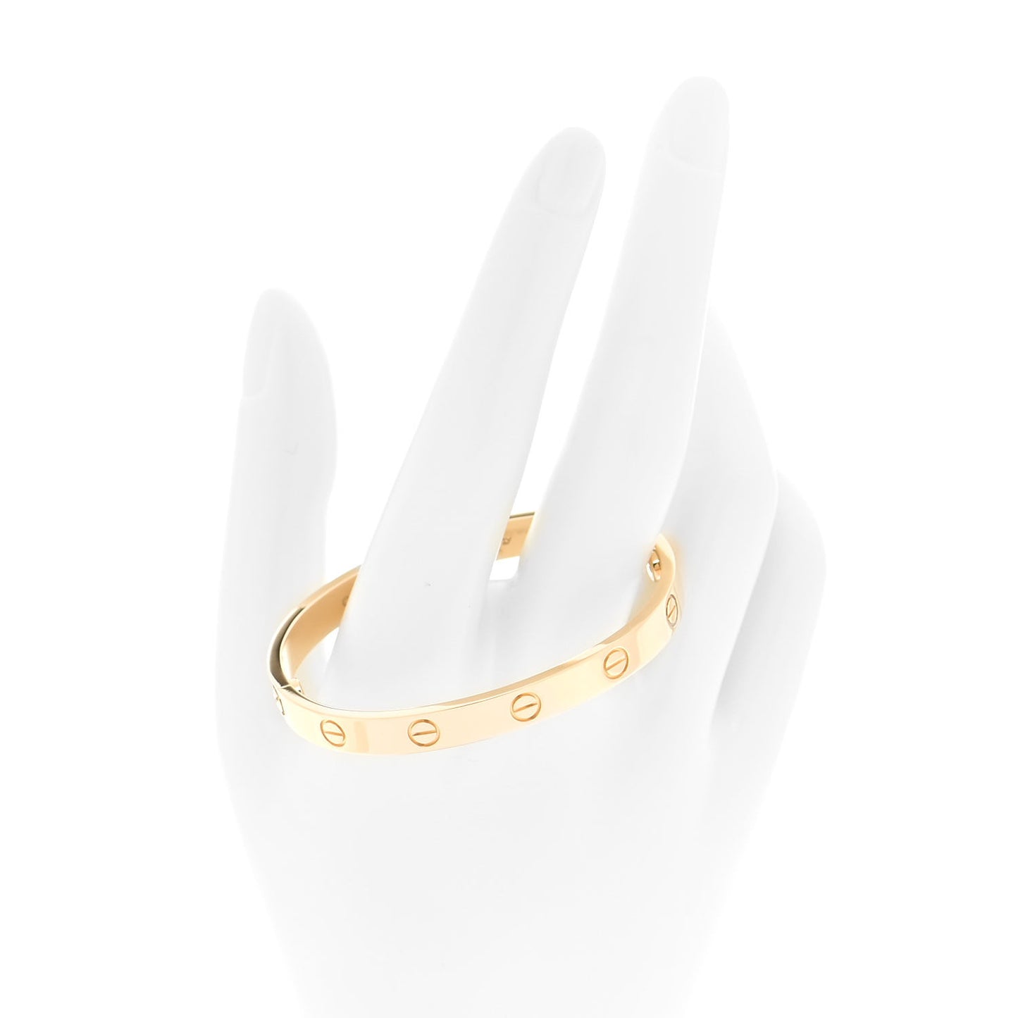 18K Yellow Gold LOVE Bracelet 16