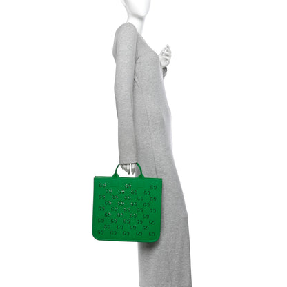 Gucci Rubber Kids GG Tote New Shamarock 2 of 11