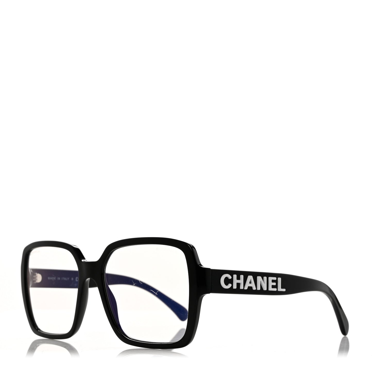 Acetate Square Eyeglasses 5408-S Black