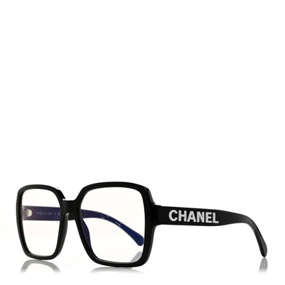 Chanel Acetate Square Eyeglasses 5408-S Black 1 of 8