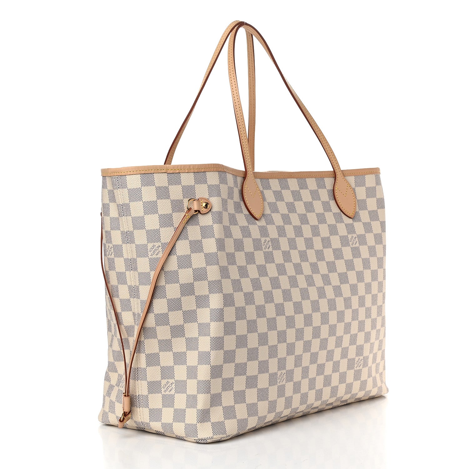 Louis Vuitton Damier Azur Neo Neverfull GM Rose Ballerine 4 of 14