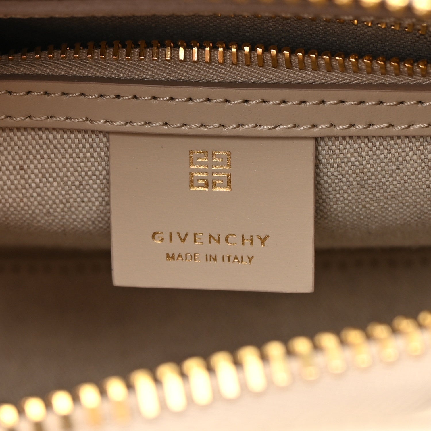 Givenchy Shiny Lord Calfskin Mini Antigona Natural Beige 6 of 13