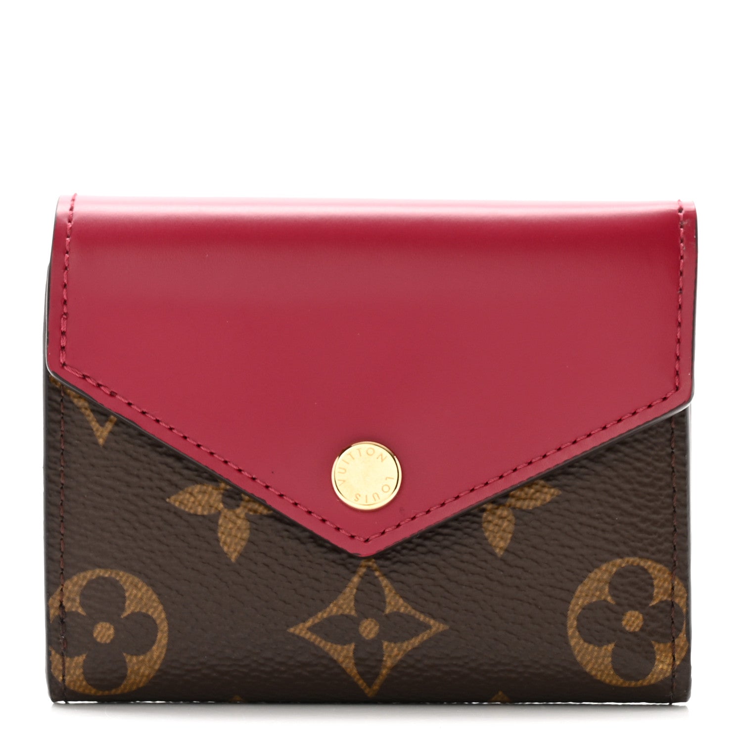 Louis Vuitton Monogram Zoe Wallet Fuchsia 3 of 9