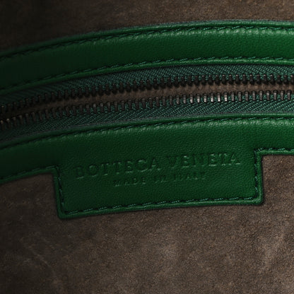 Bottega Veneta Nappa Intrecciato Maxi Convertible Tote Green 6 of 12