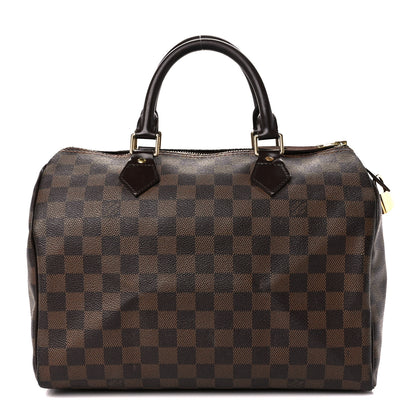 Louis Vuitton Damier Ebene Speedy 30 1 of 14