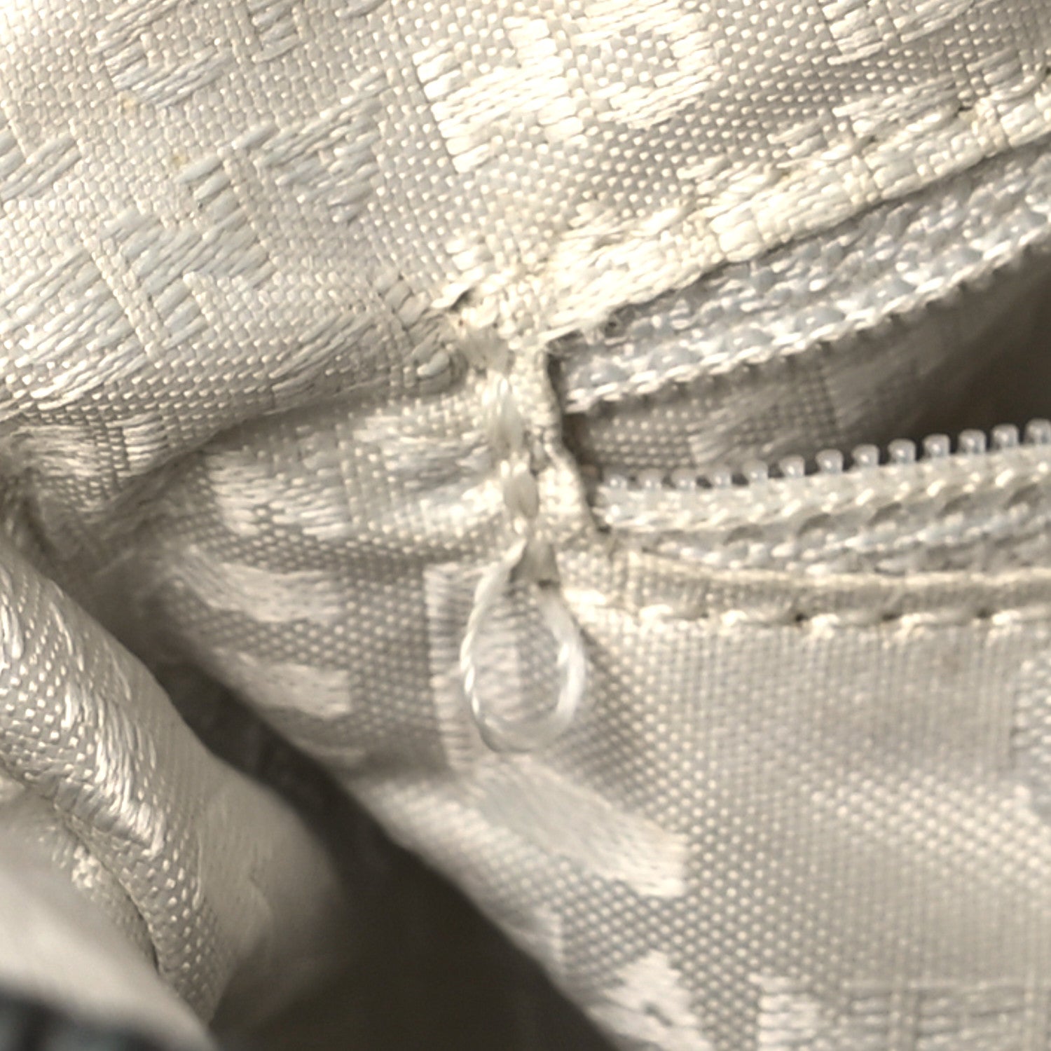 Chanel Caviar Square Stitched Bag White 11 of 14