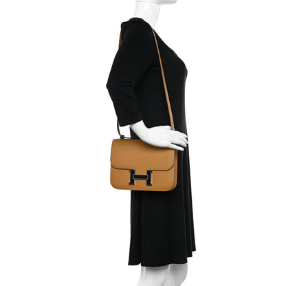 Hermes Epsom Enamel Constance 1-24 Sesame Black 2 of 12