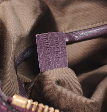 Chloe Leather Small Marcie Hobo Purple 7 of 7