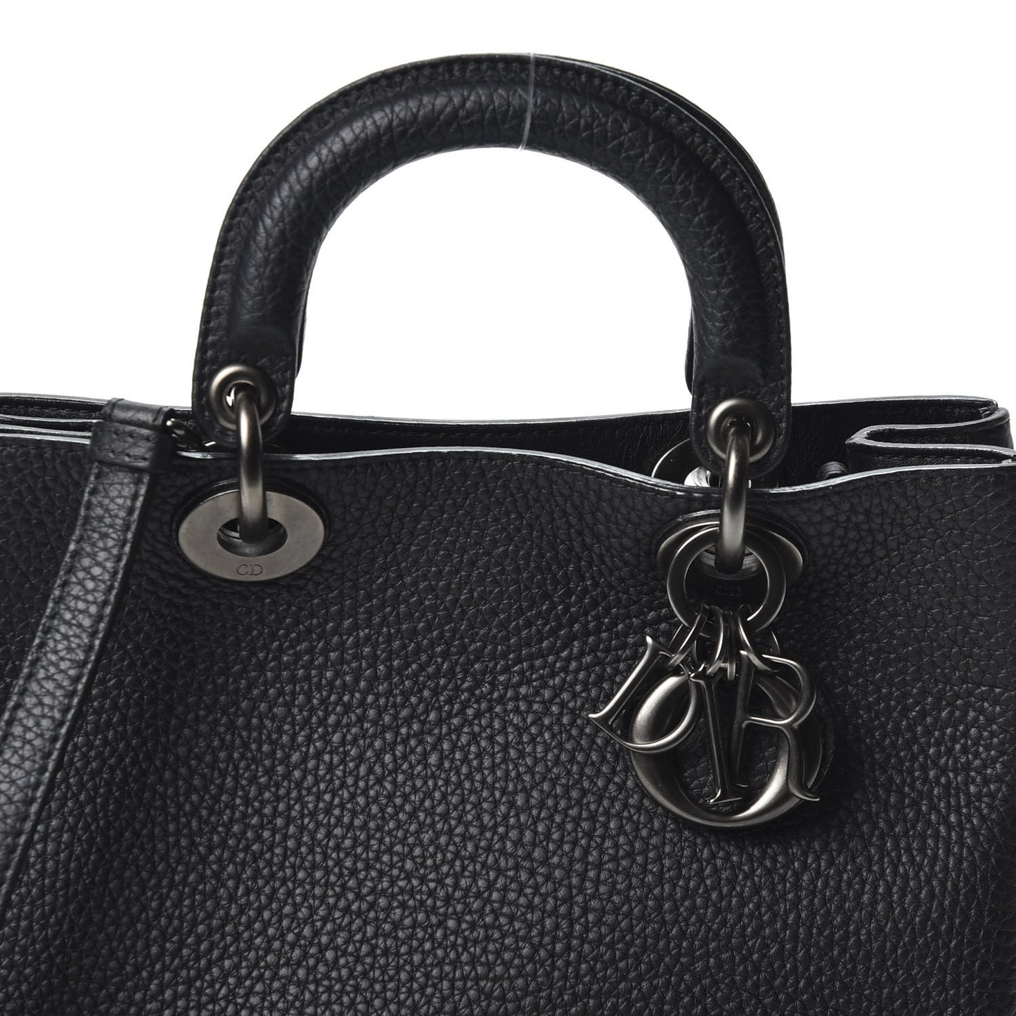 Bullcalf Small Diorissimo Tote Black
