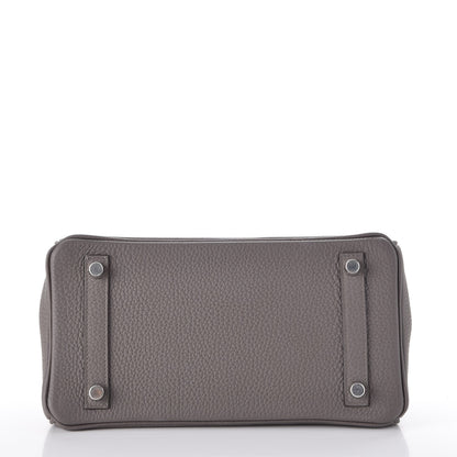 Hermes Togo Birkin 25 Etain 6 of 37