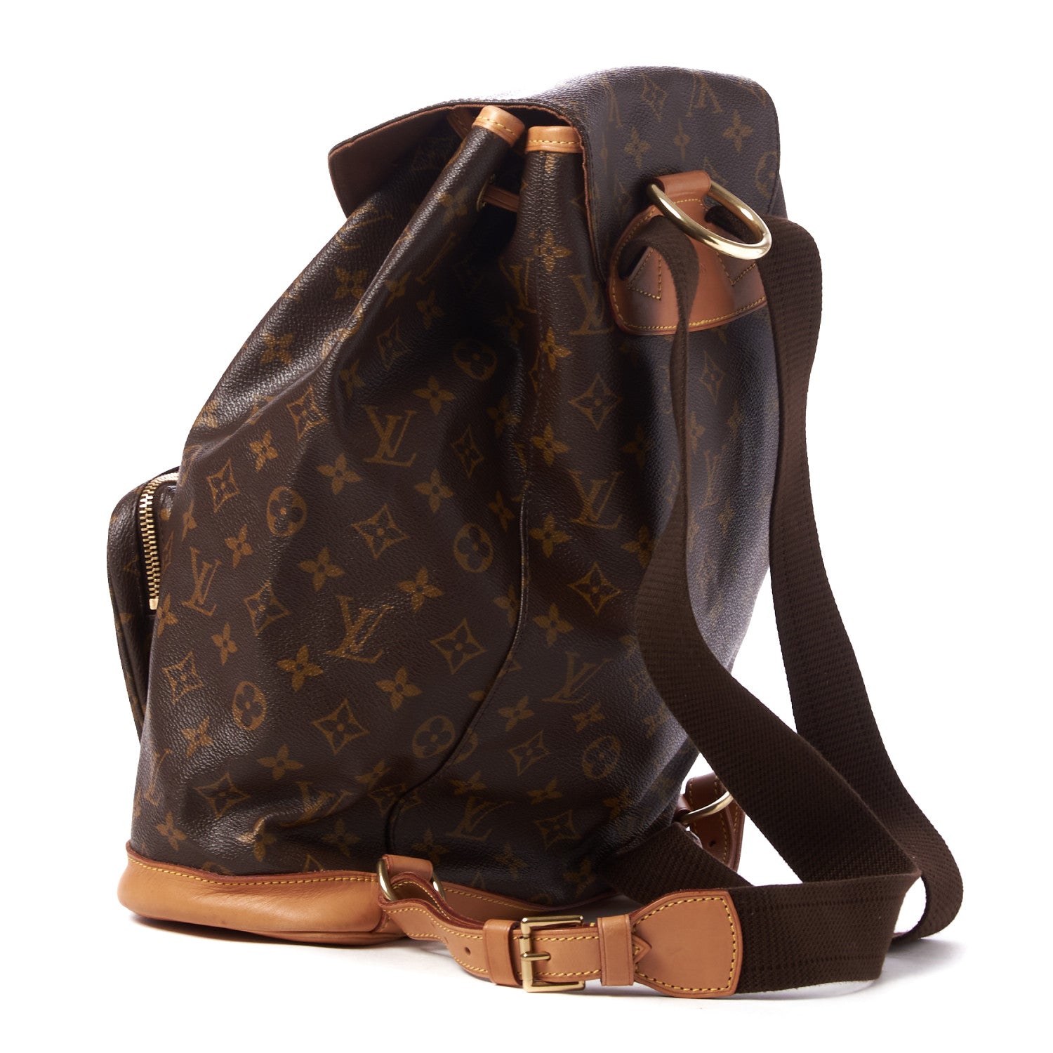 Louis Vuitton Monogram Montsouris GM Backpack 2 of 9
