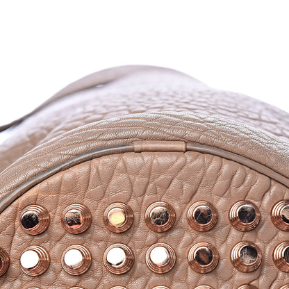 Alexander Wang Pebbled Lambskin Diego Bucket Bag Latte 16 of 17
