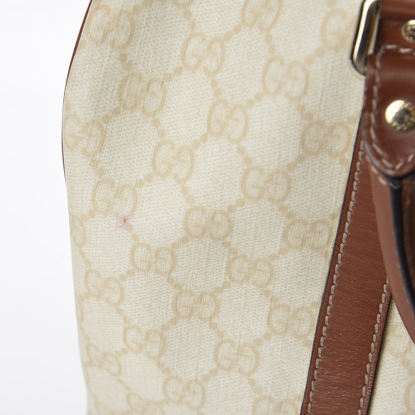 GG Plus Monogram Medium Joy Boston Tan