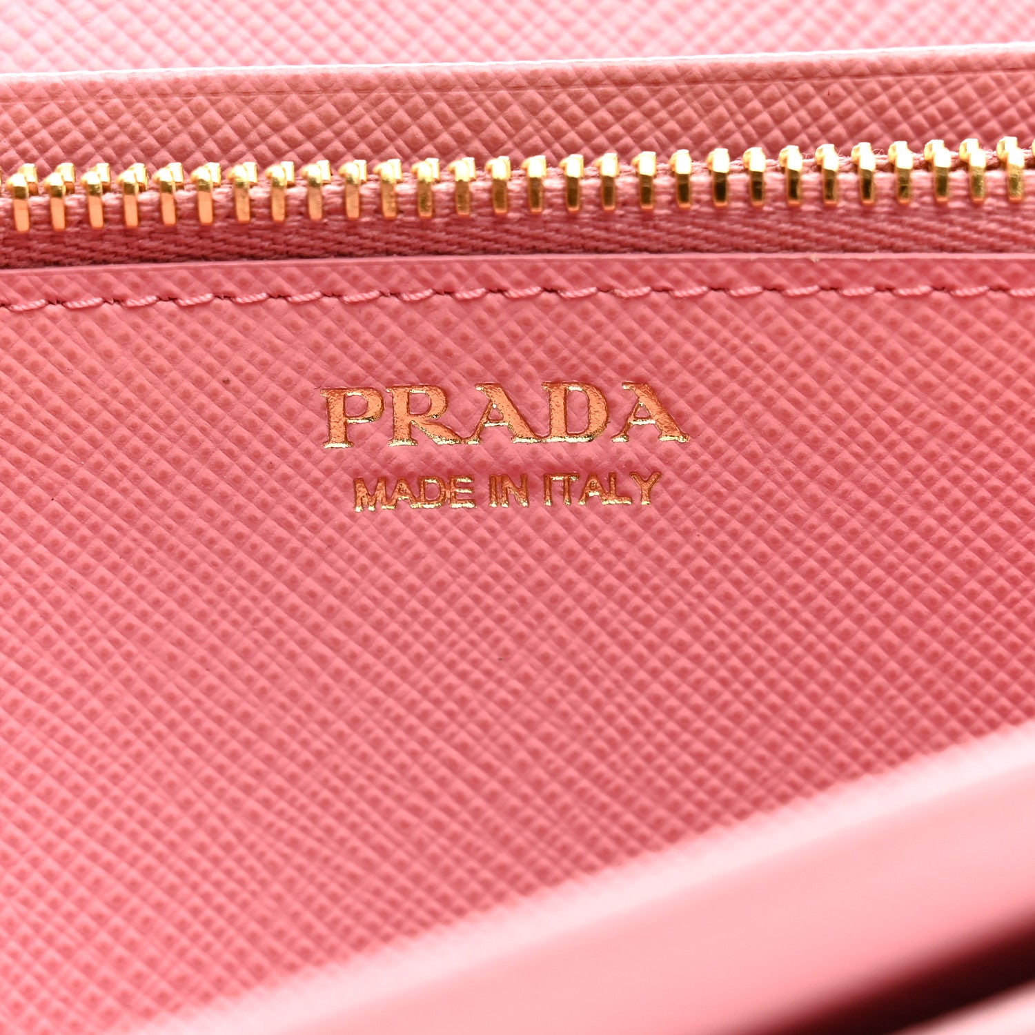 Prada Saffiano Metal Continental Flap Wallet Orchidea 7 of 8