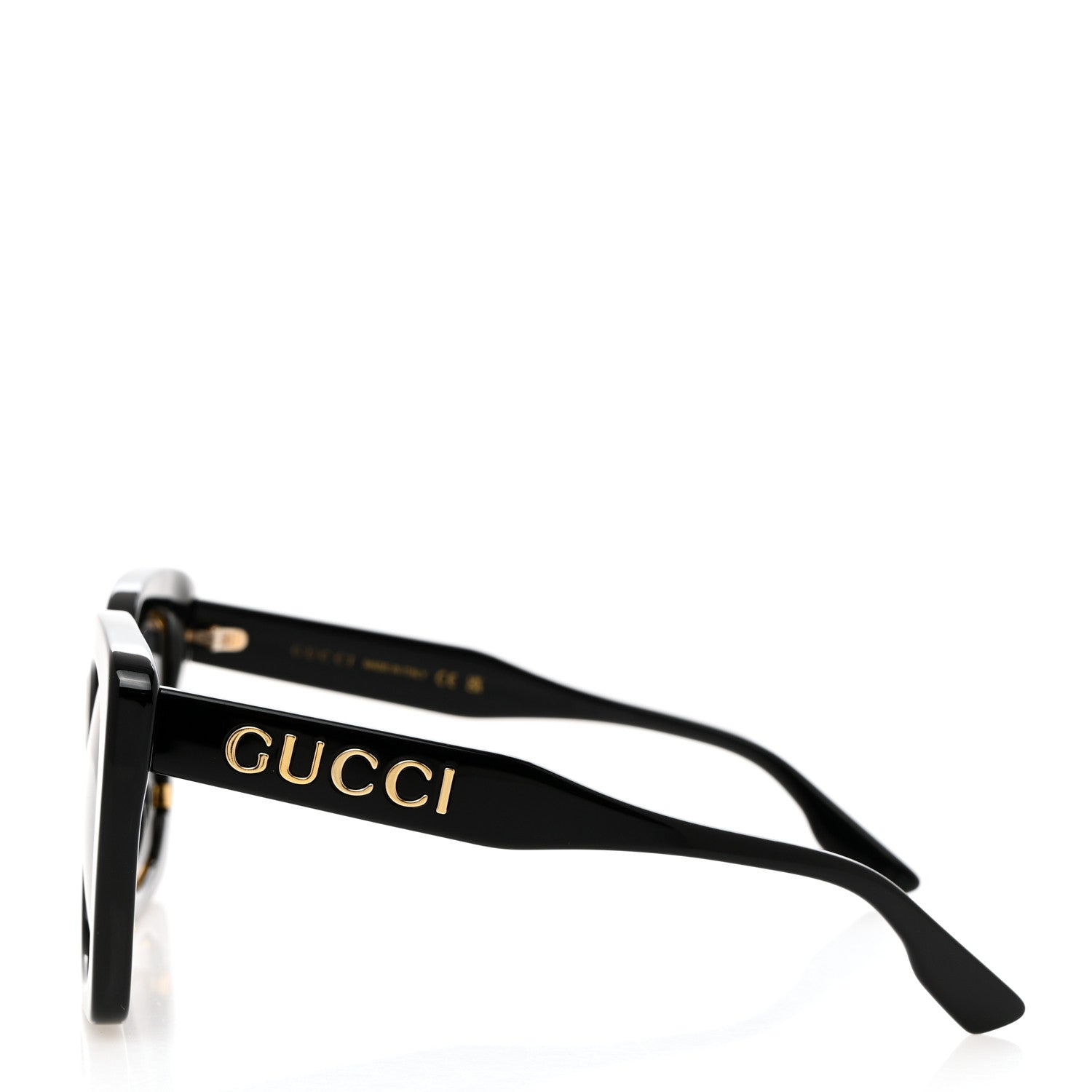 Gucci Acetate Oversize Sunglasses GG1151S Black 3 of 7