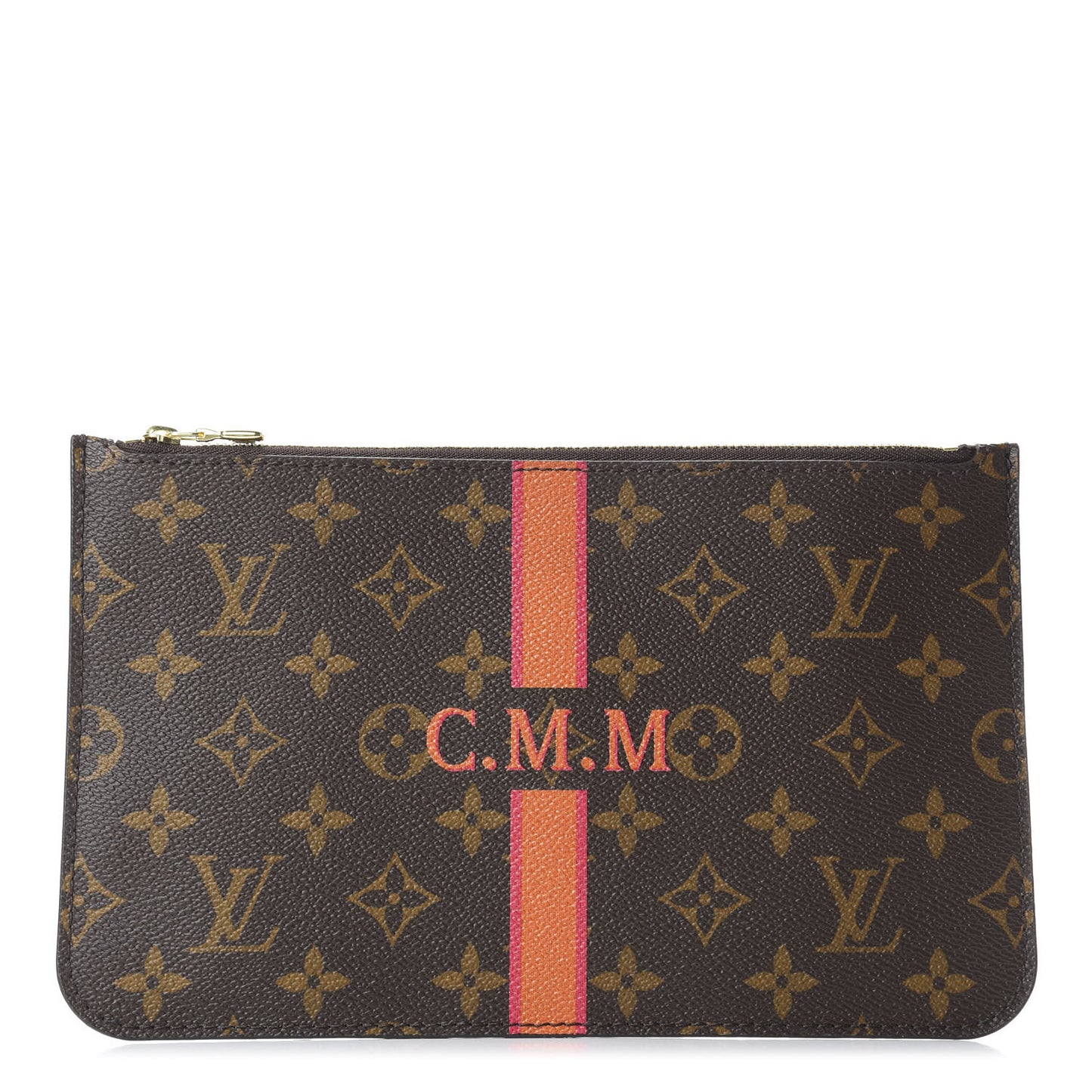 Monogram My LV Heritage Neverfull MM GM Pochette Moutarde Fuchsia