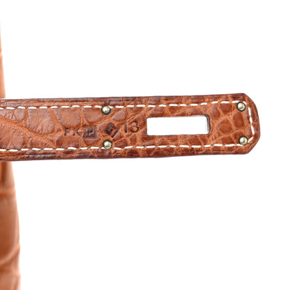 Hermes Matte Alligator Birkin 35 Fauve 7 of 11