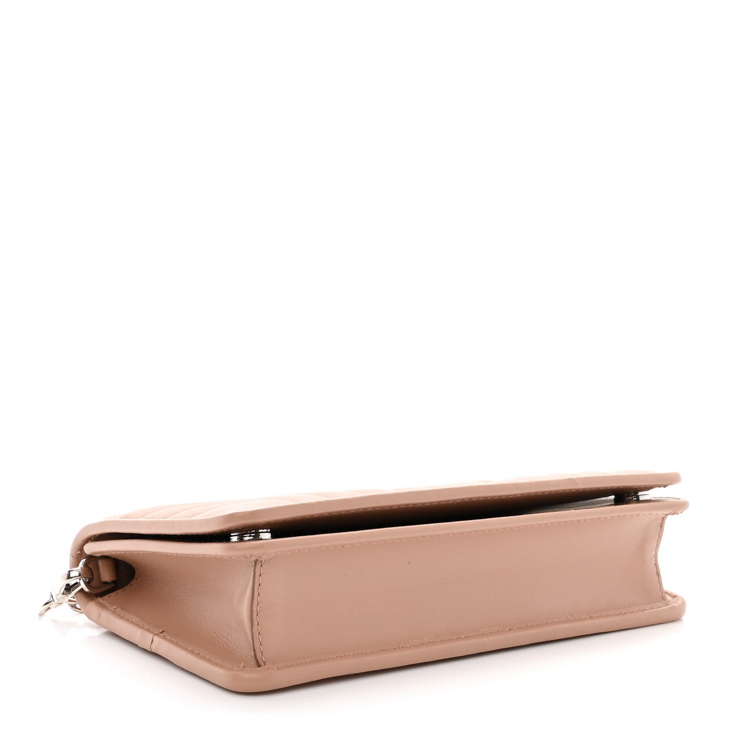Soft Calfskin Impunture Diagramme Chain Wallet Cipria