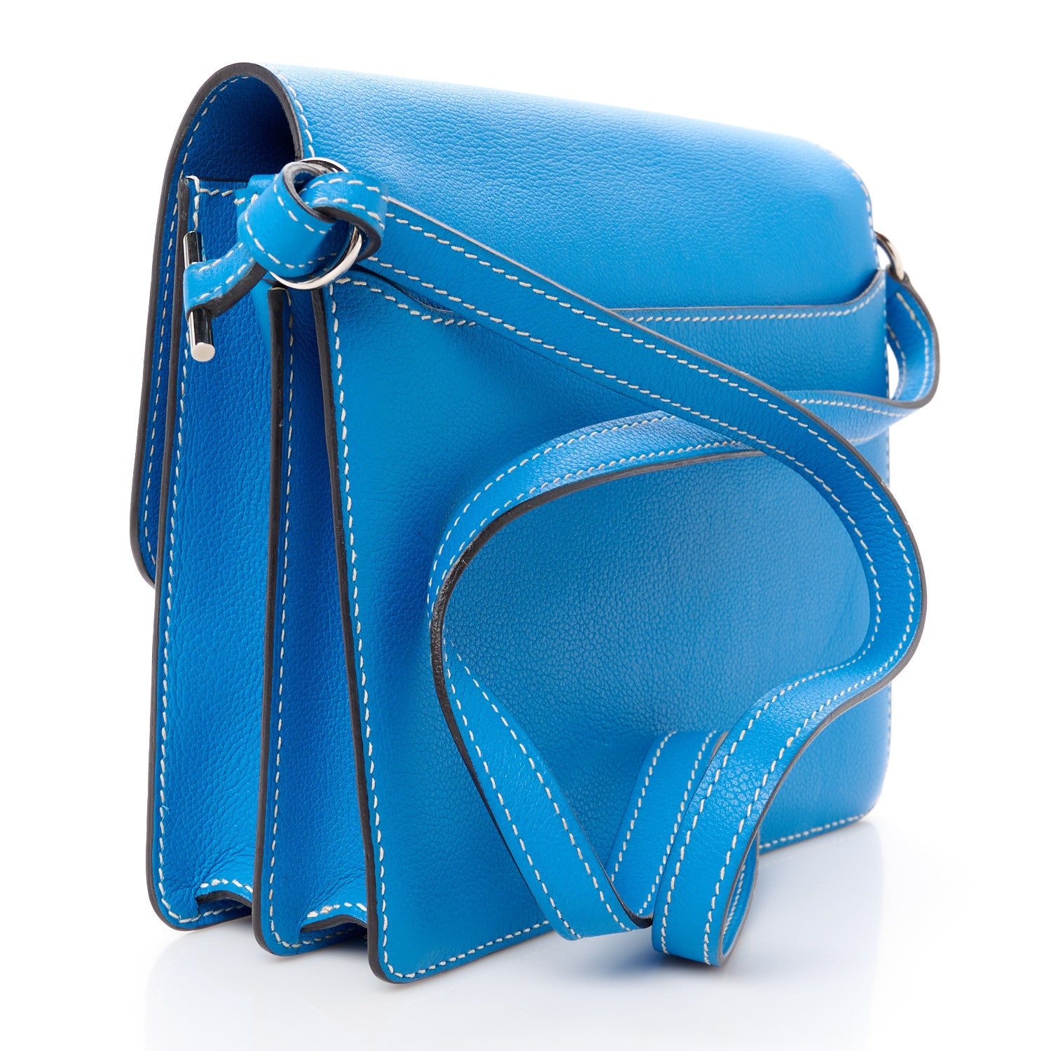 Hermes Evercolor Sac Roulis 23 Bleu Hydra 3 of 10