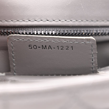 Christian Dior Calfskin Macrocannage Medium Caro Bag Iron Grey 7 of 10